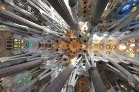 Barcelona Spain Sagrada Familia monument