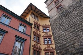 home facade in Rottweil Germany