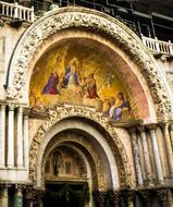 Entrance to the Cathedral of San Marco
