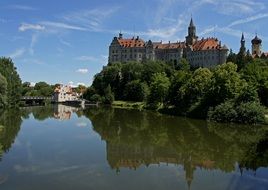 Hohenzollern Castle over the Danube