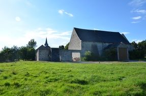 Stone House on a farm