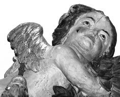 Antique angel statue