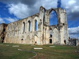 ruin of St Peter Maillezais