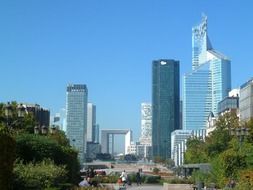 Skyscrapers in Paris,France