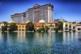 Beautiful caesars palace in las vegas