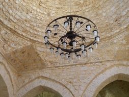 candlestick in mosque