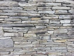 flagstone wall