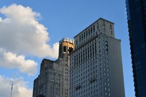 skyscrapers in downtown of philadelphia