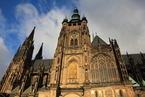 castle in the prague