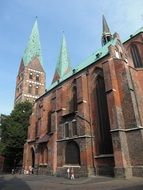 church in the Hanseatic city