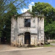 old building near the trees