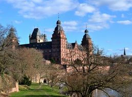 Magnificent johannisburg castle sky Cloud view