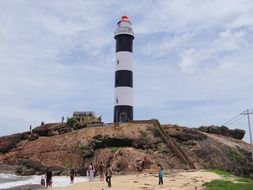 kaup beach and light house