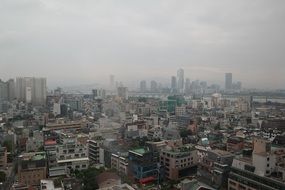 residential area Hongdae in Seoul