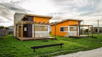 Colored houses in Santa Clara del Mar