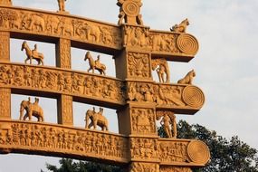 Buddhist sculpture in Sanchita