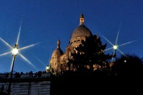 basilica night monument