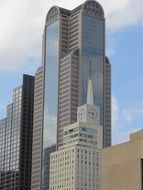 Picture of dallas skyline buildings