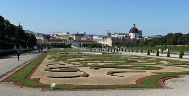 Garden in czech republic