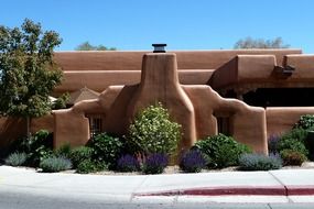 Landscape of Building in santa fe