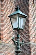 antique street lamp