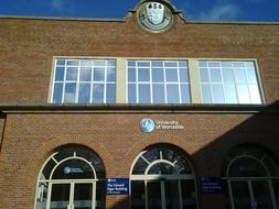 worcester university building facade