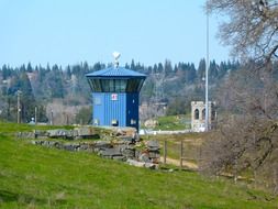 Tower in prison