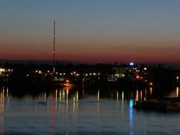 scenic night city