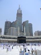 architecture of the hotel Al Abrar Mecca, Saudi Arabia