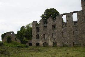 Ruins of a medieval fortress