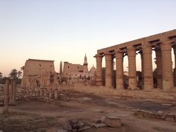 luxor temple landmark egypt