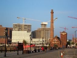 Port in Liverpool