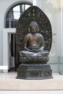 buddha statue in museum