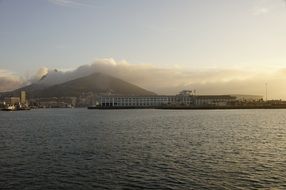 Table Mountain is a flat-topped mountain