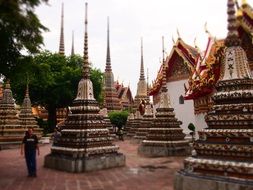 photo of a colorful temple in Thailand