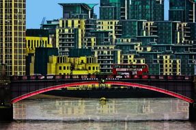 bridge over river thames in london