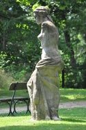 sculpture bench