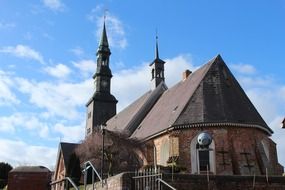 blue sky over the church of st magnate tating