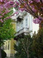 house with balconies