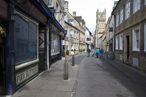 street butcher shop in Cirencester, England