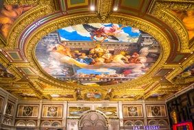 Wonderful venecian ceiling painting