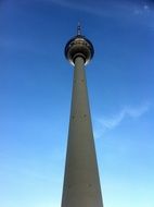 tower against the blue sky in Berlin