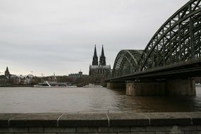 hohenzollern bridge in Germany