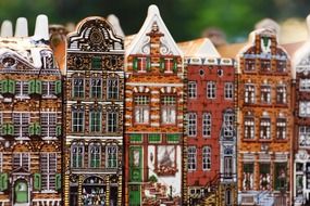 The picturesque architecture of Amsterdam