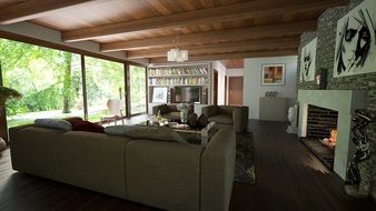 big living room