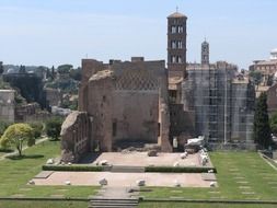 rome architecture, italy