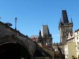 charles bridge in old town, czech, prague