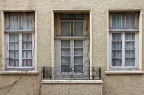 Balcony on a Old house