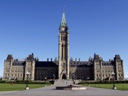 peace tower near parliament