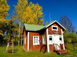 house in Finnish village